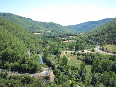 Panorama sur la Vallée de la Dourbie