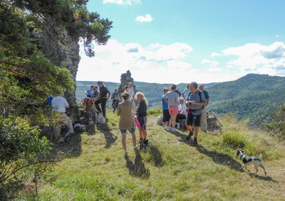 Les ruines du château
