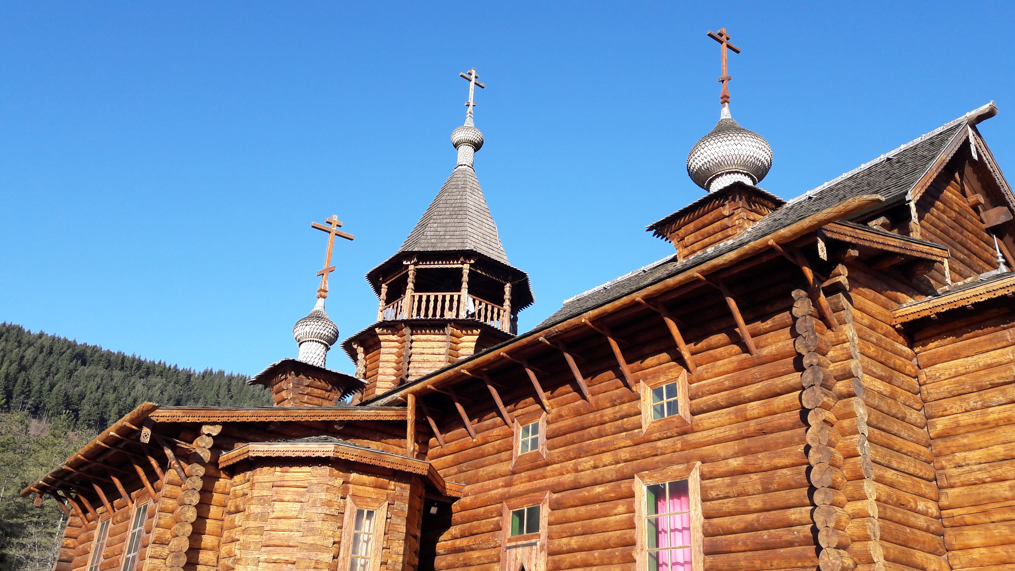 Vue Eglise Orthodoxe Russe