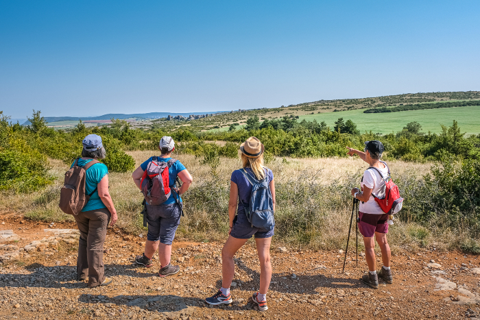 Panorama sur le Rajal del Gorp, Virginie Govignon - OT Larzac et Vallées