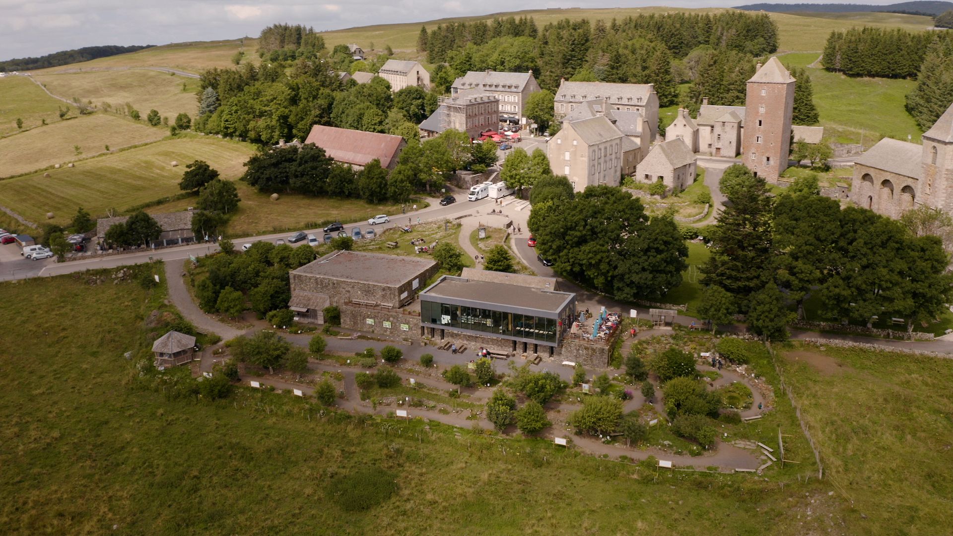 Le village d'Aubrac