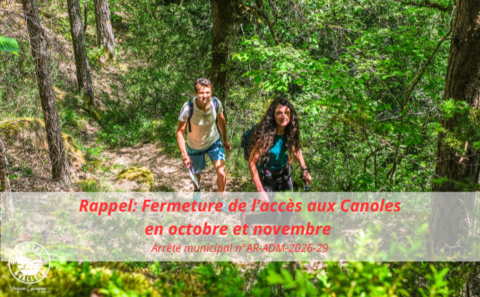 Rappel fermeture