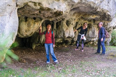 Les abris sous roche...