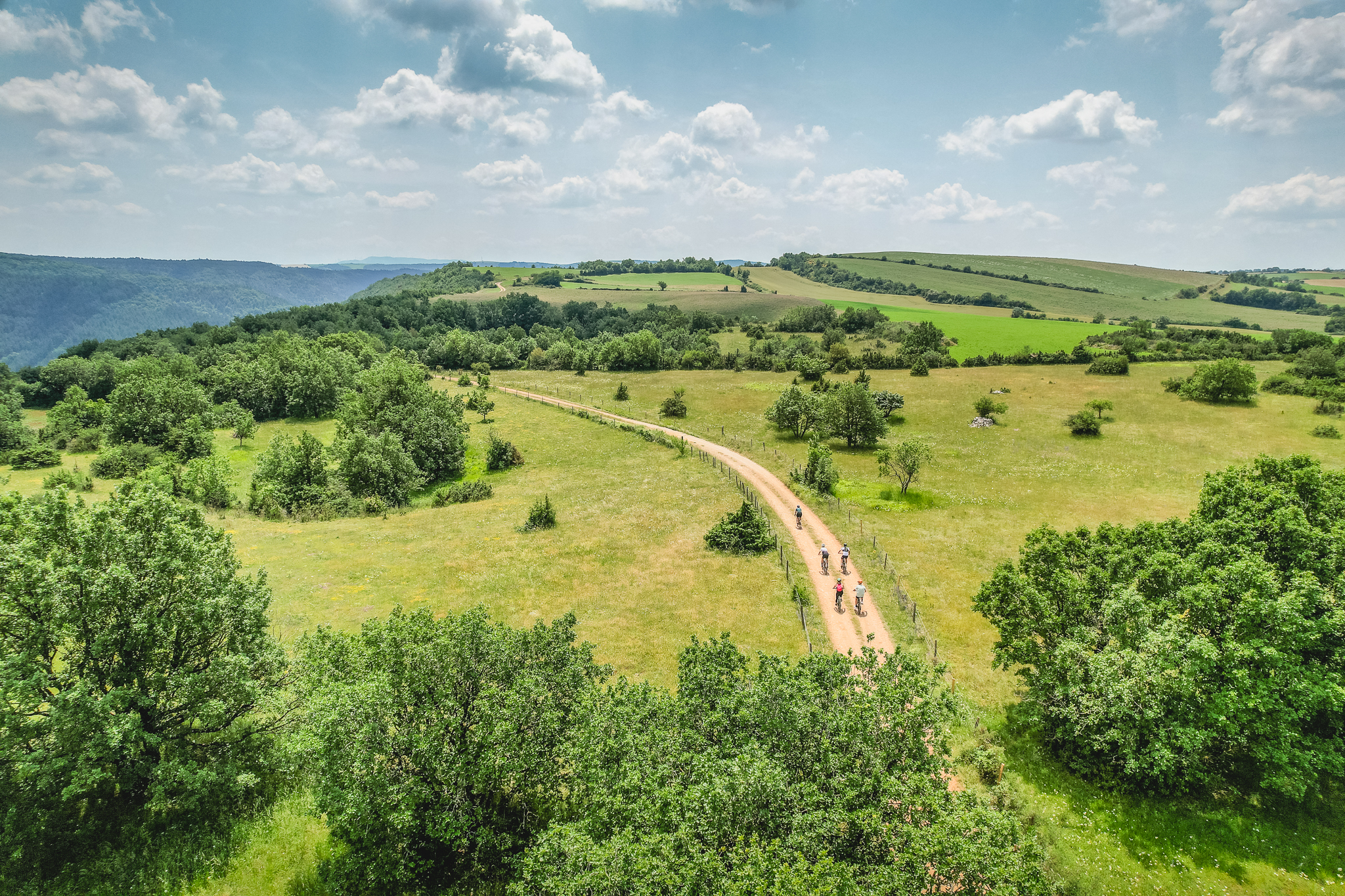 VTT sur piste des Avant Causses