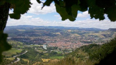 Millau vu du Larzac