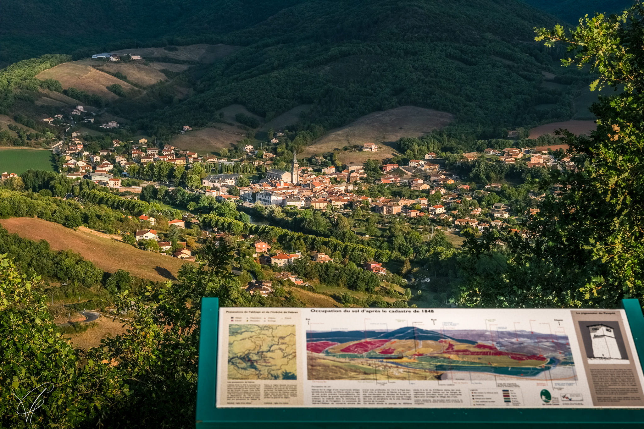 Panorama depuis Peyralbe
