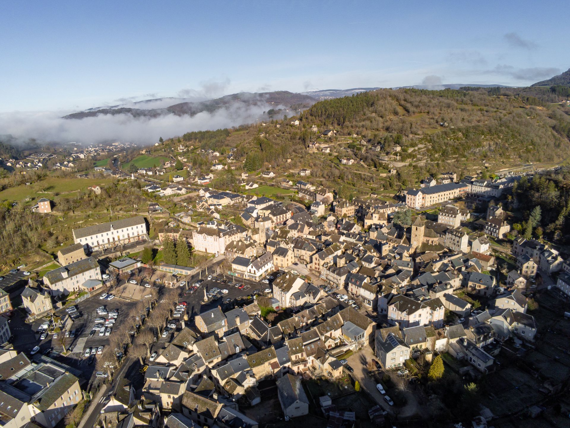 La ville de La Canourgue