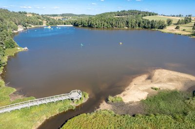 Le lac du Moulinet