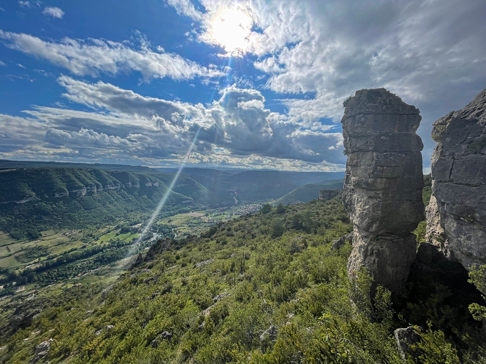 Fin de journée sur le Sauveterre