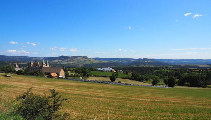 Vallée de la Colagne et le Château d'Antrenas