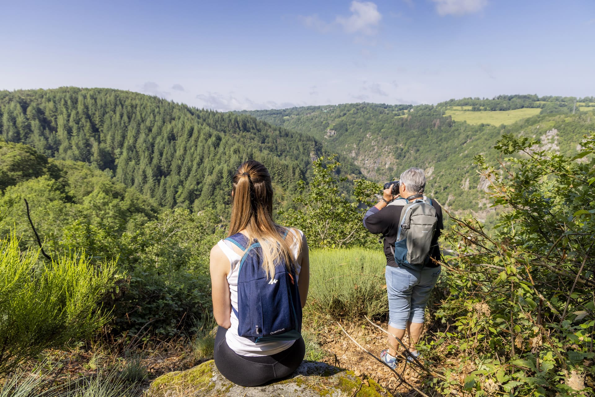 Au bout du village de Mels, le point de vue du bout du monde