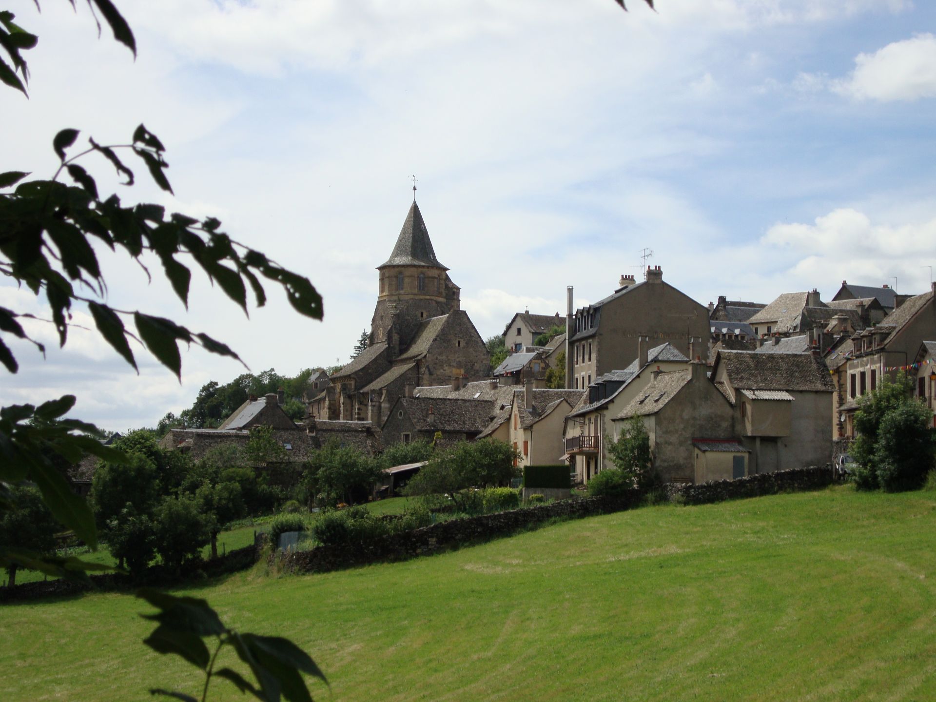 Vue sur le Village de Prades d'Aubrac