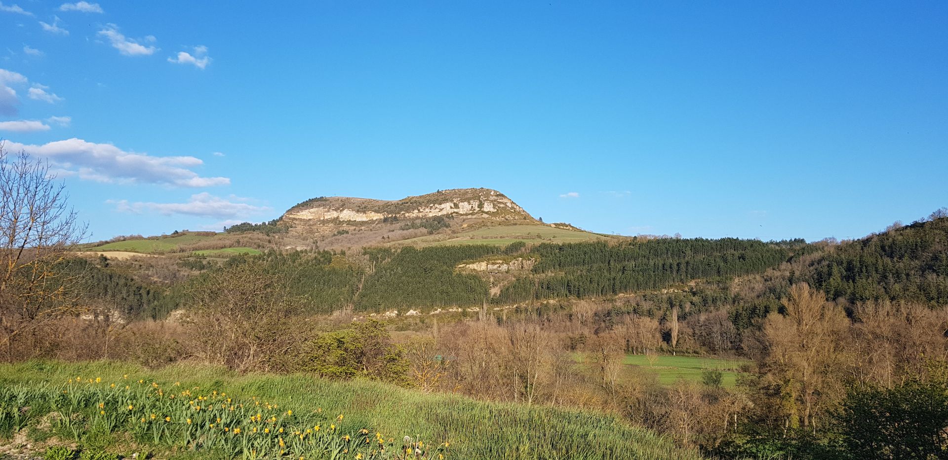 Le Truc de Saint-Bonnet depuis Chirac