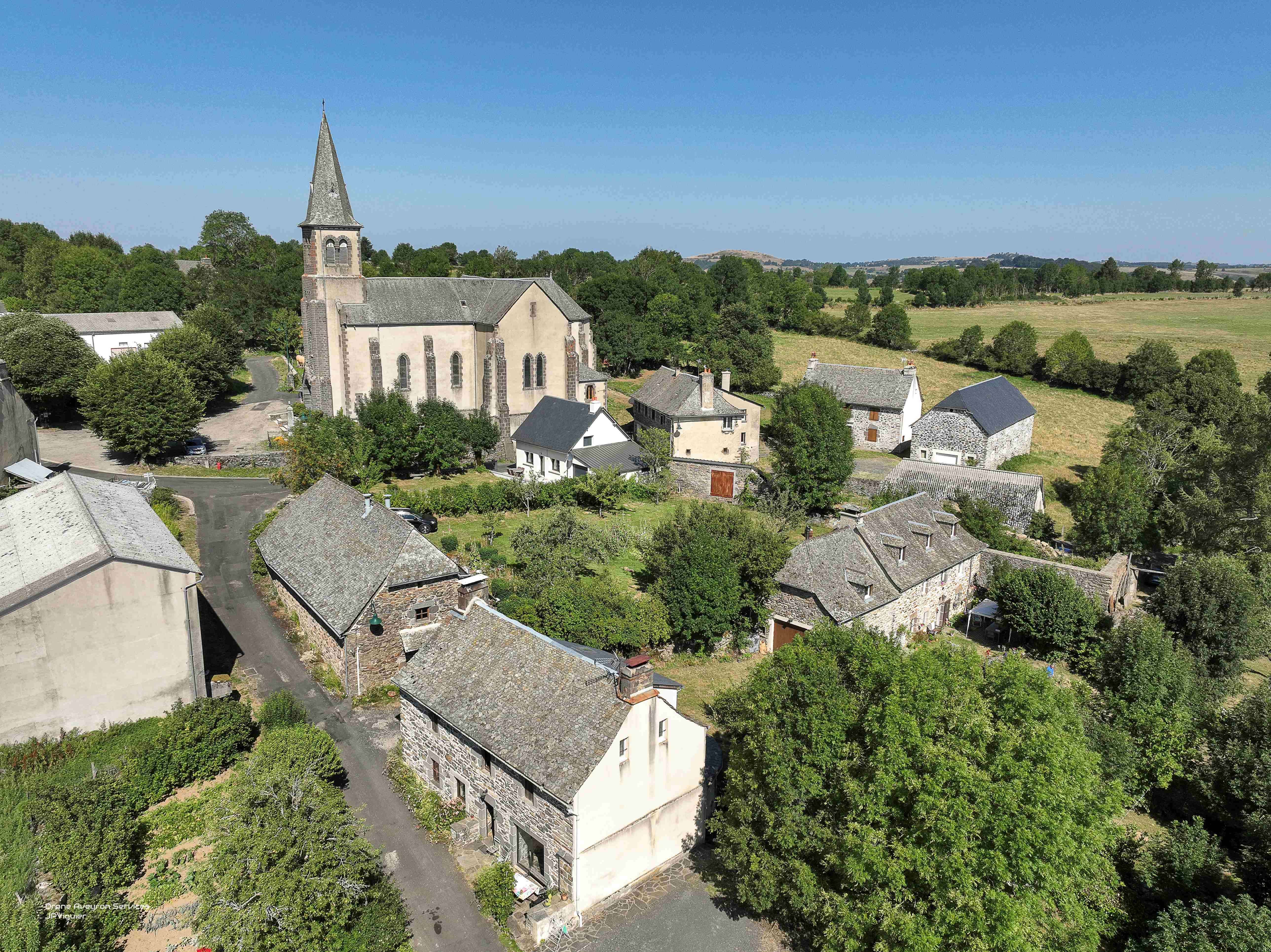 Le village de Condom-d'Aubrac