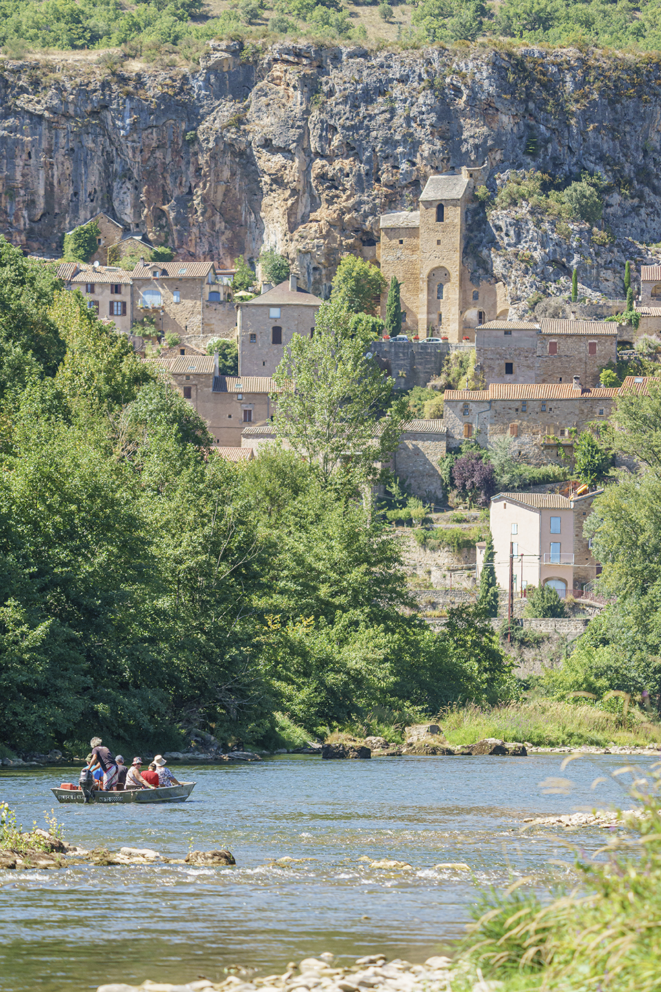 Bateliers village de Peyre - ©Exo Dams