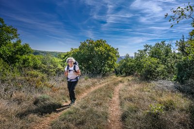 Vers la croix del pas