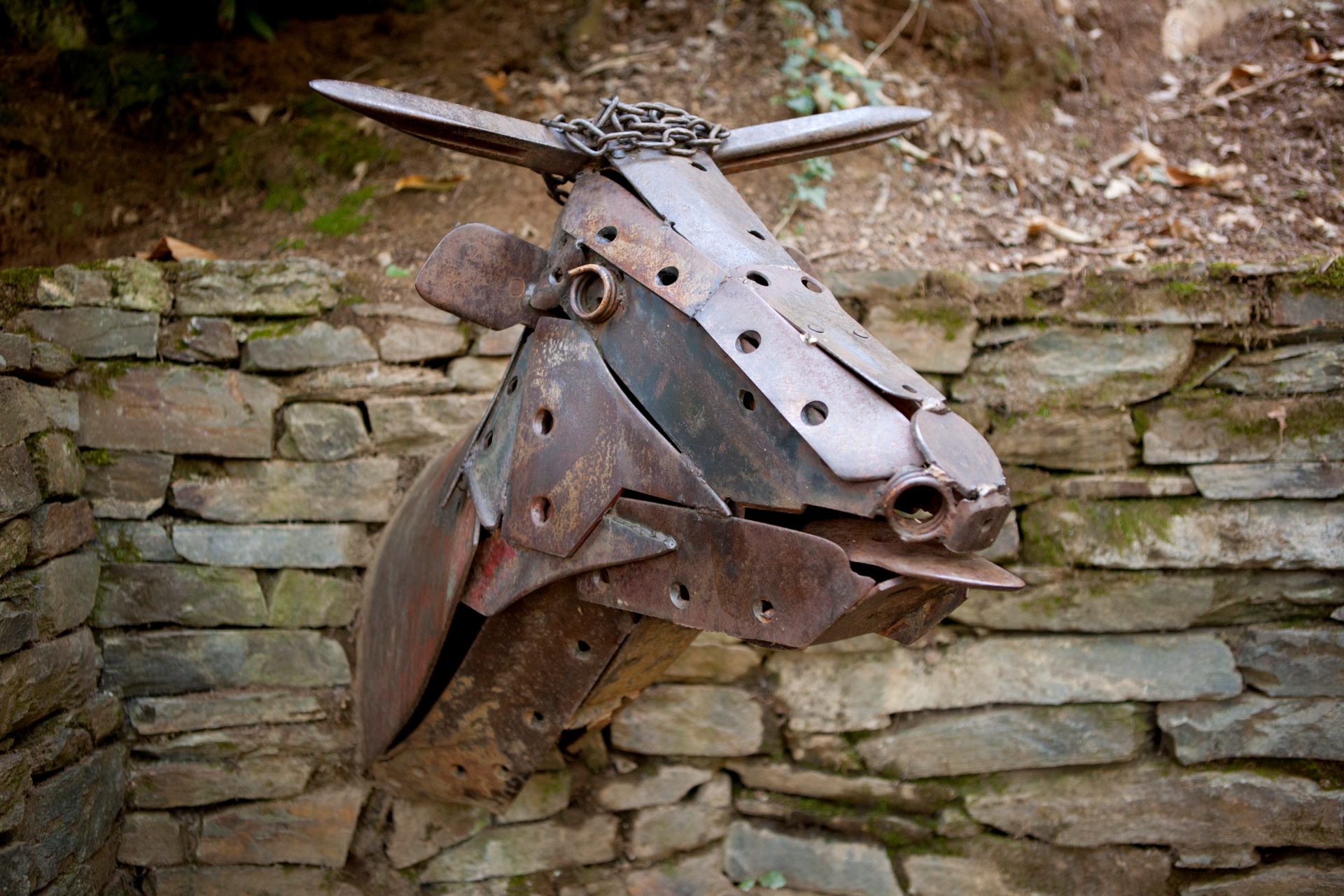 Scultures en fer forgé