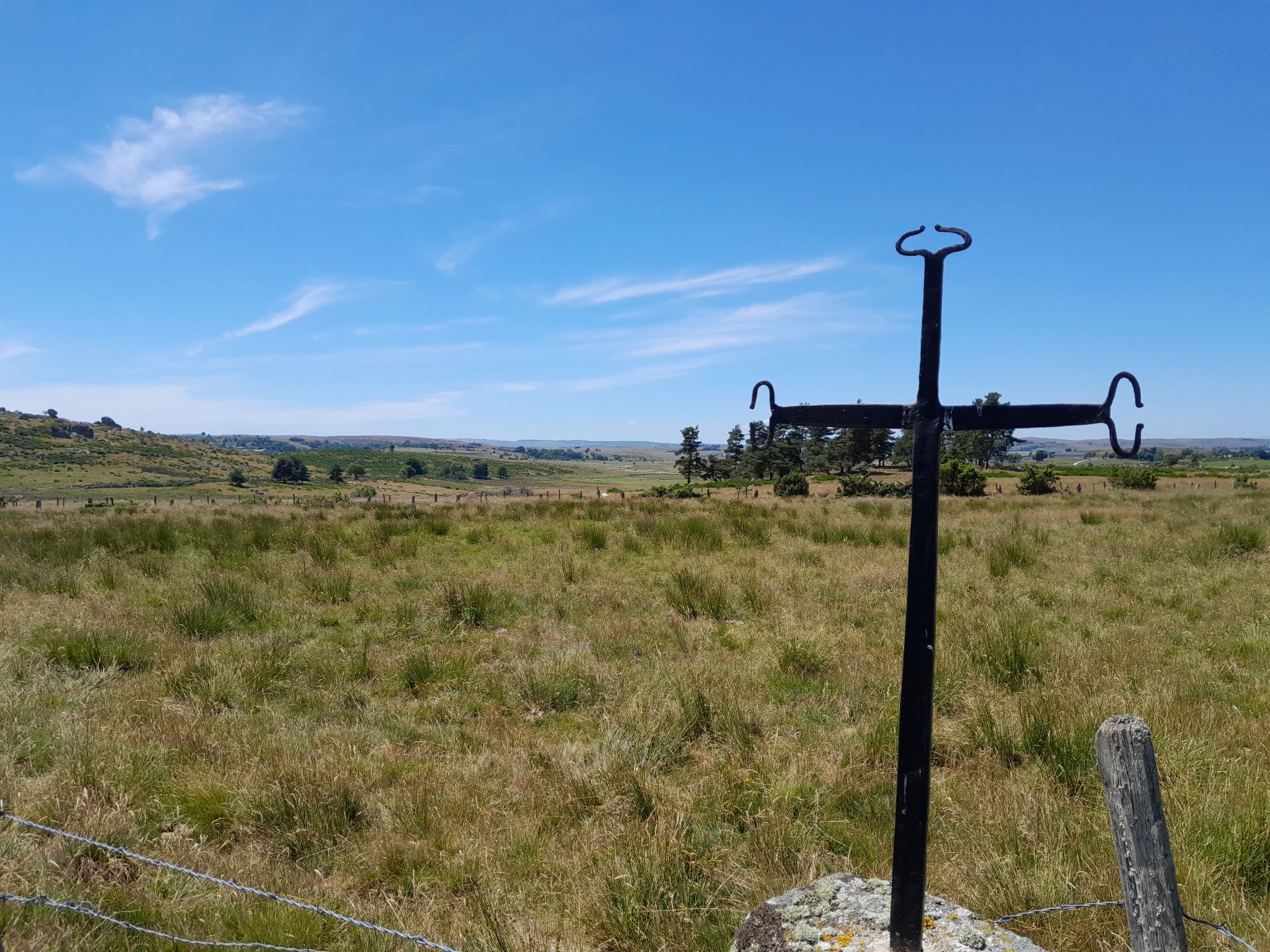 Panorama sur le plateau de l'Aubrac