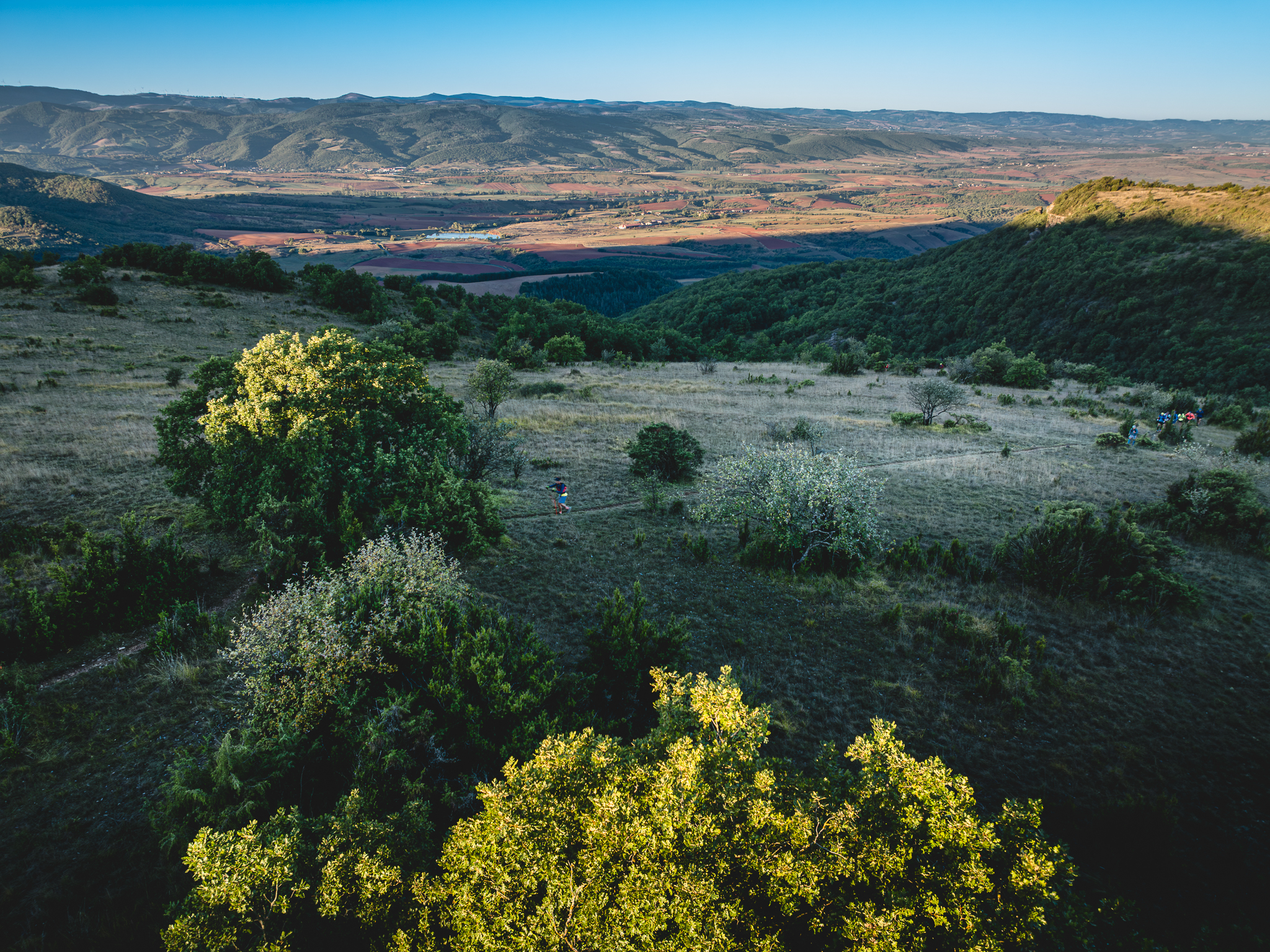Panorama depuis le plateau de la Loubière