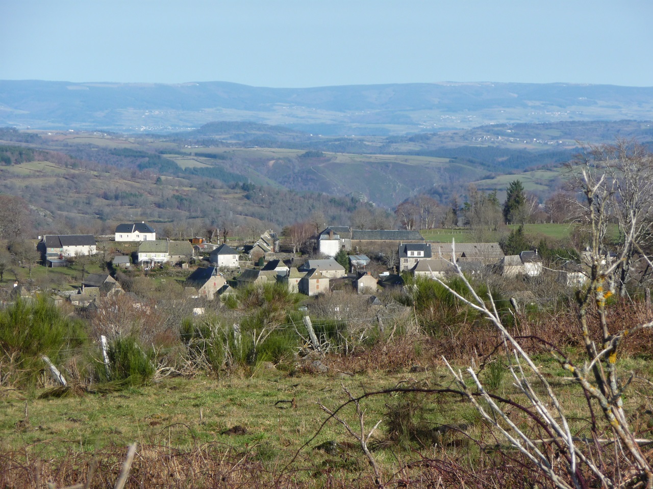 Le village d'Espinasse