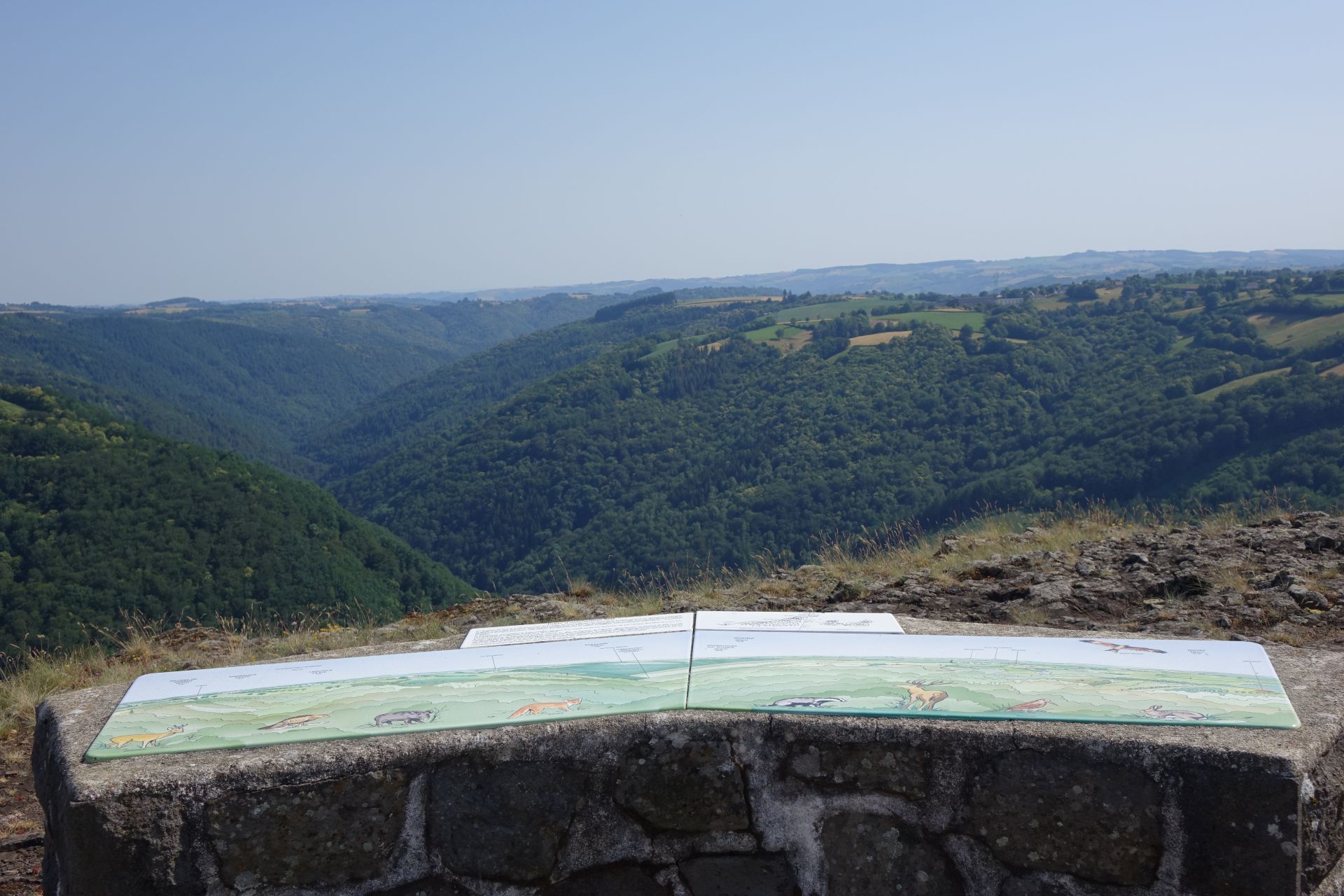 Point de vue depuis Ronesque