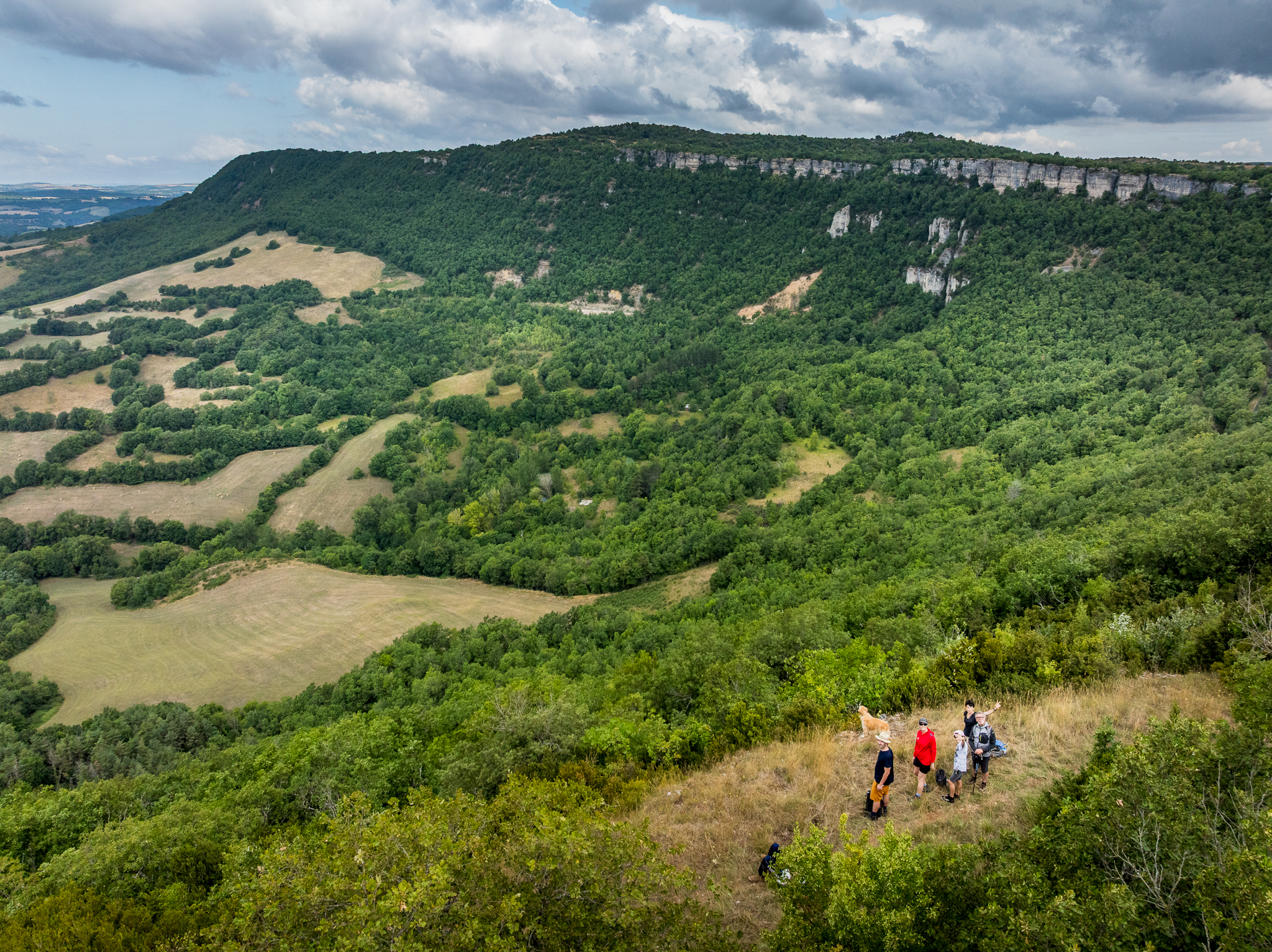 Panorama depuis les corniches
