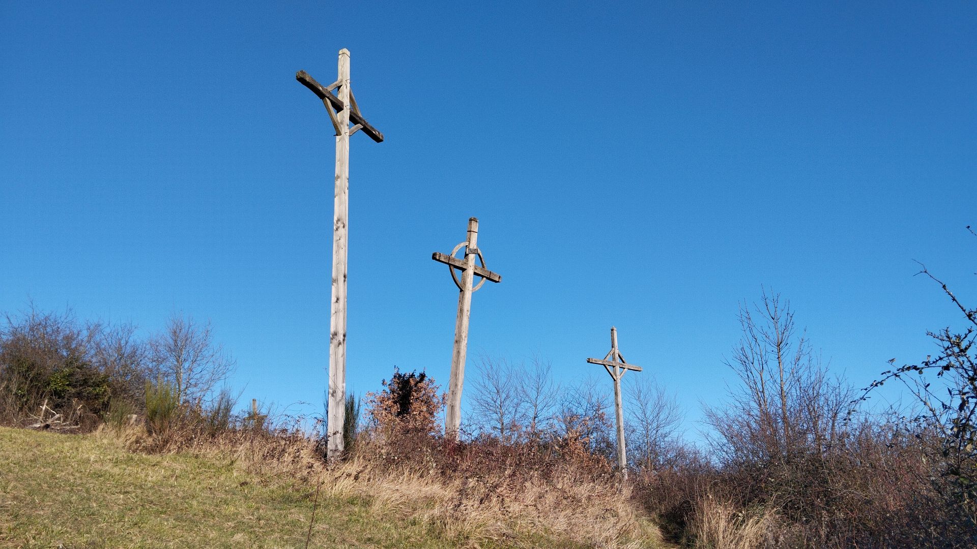 La montée du puech de Levade