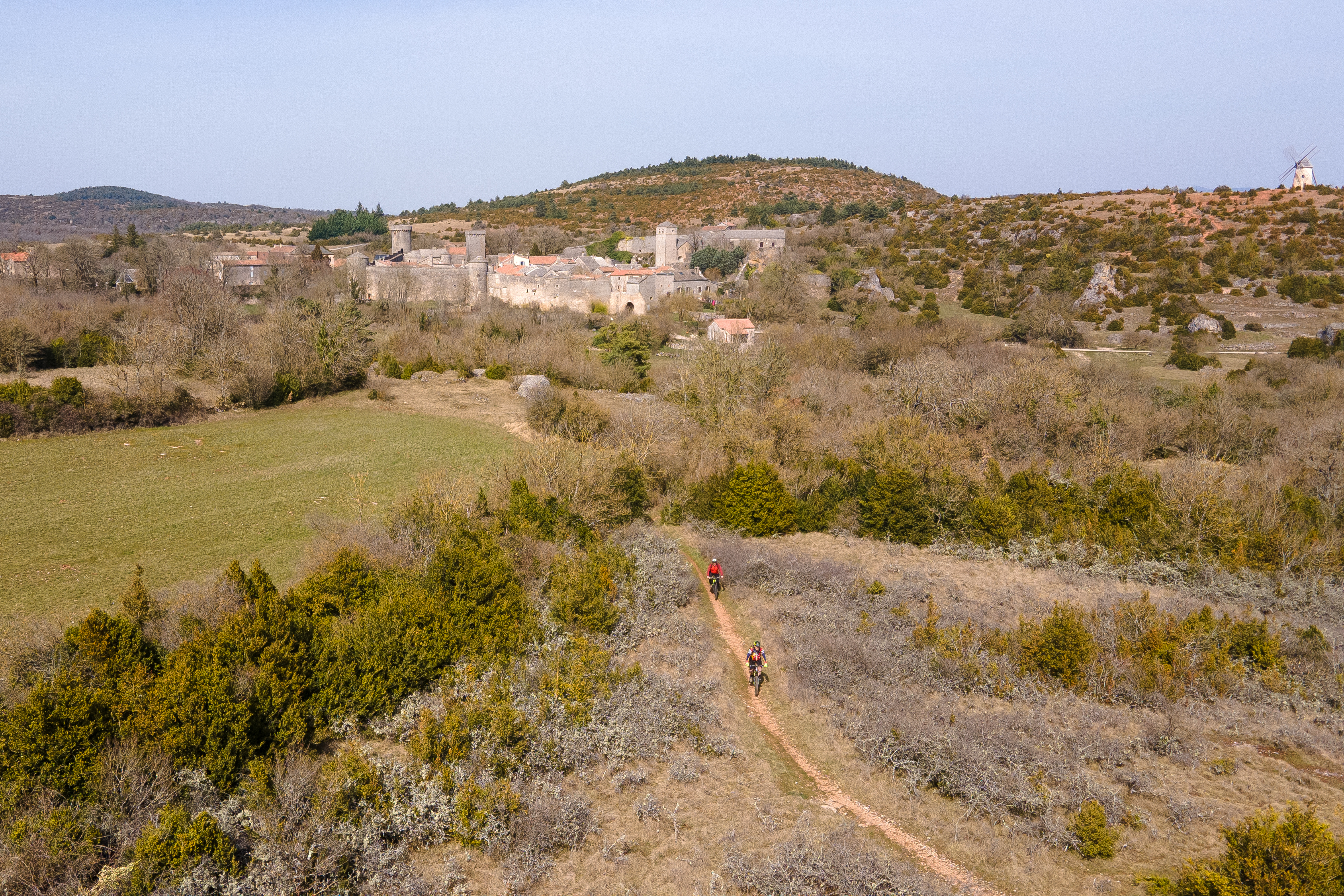 VTT N°75 - Circuit au sud du Larzac