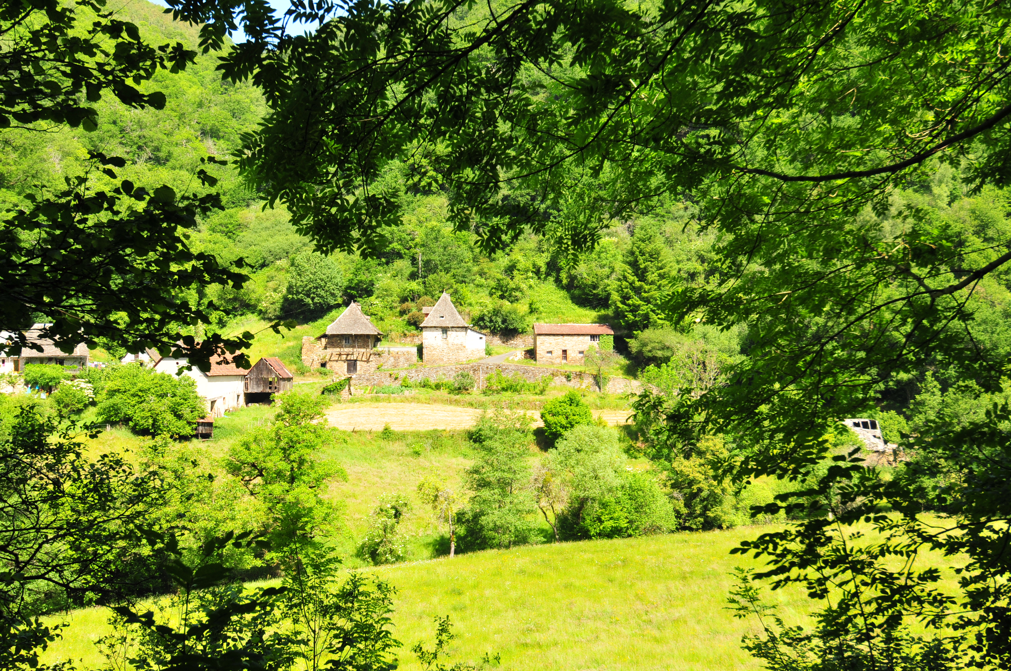 Le village typique de Murols