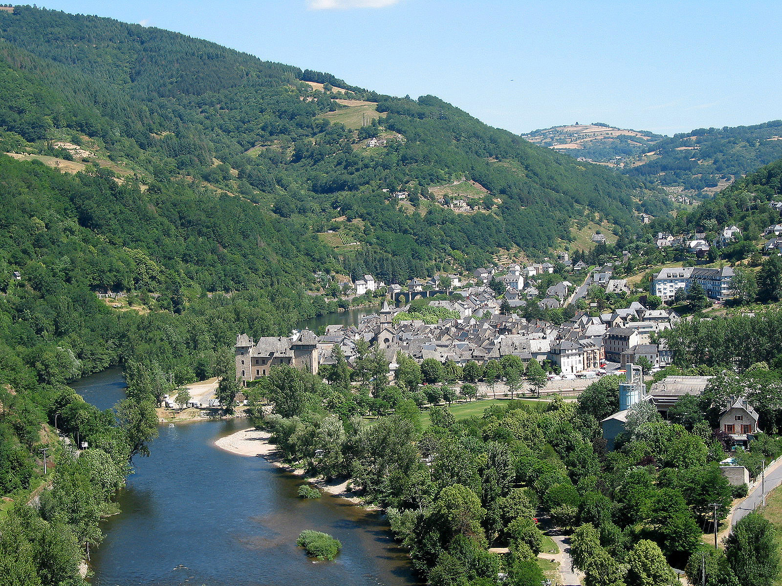 GR465 d'Entraygues à Vieillevie