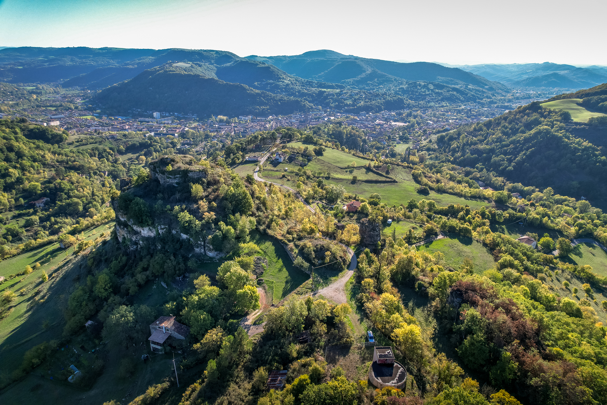 Panorama sur Saint-Affrique