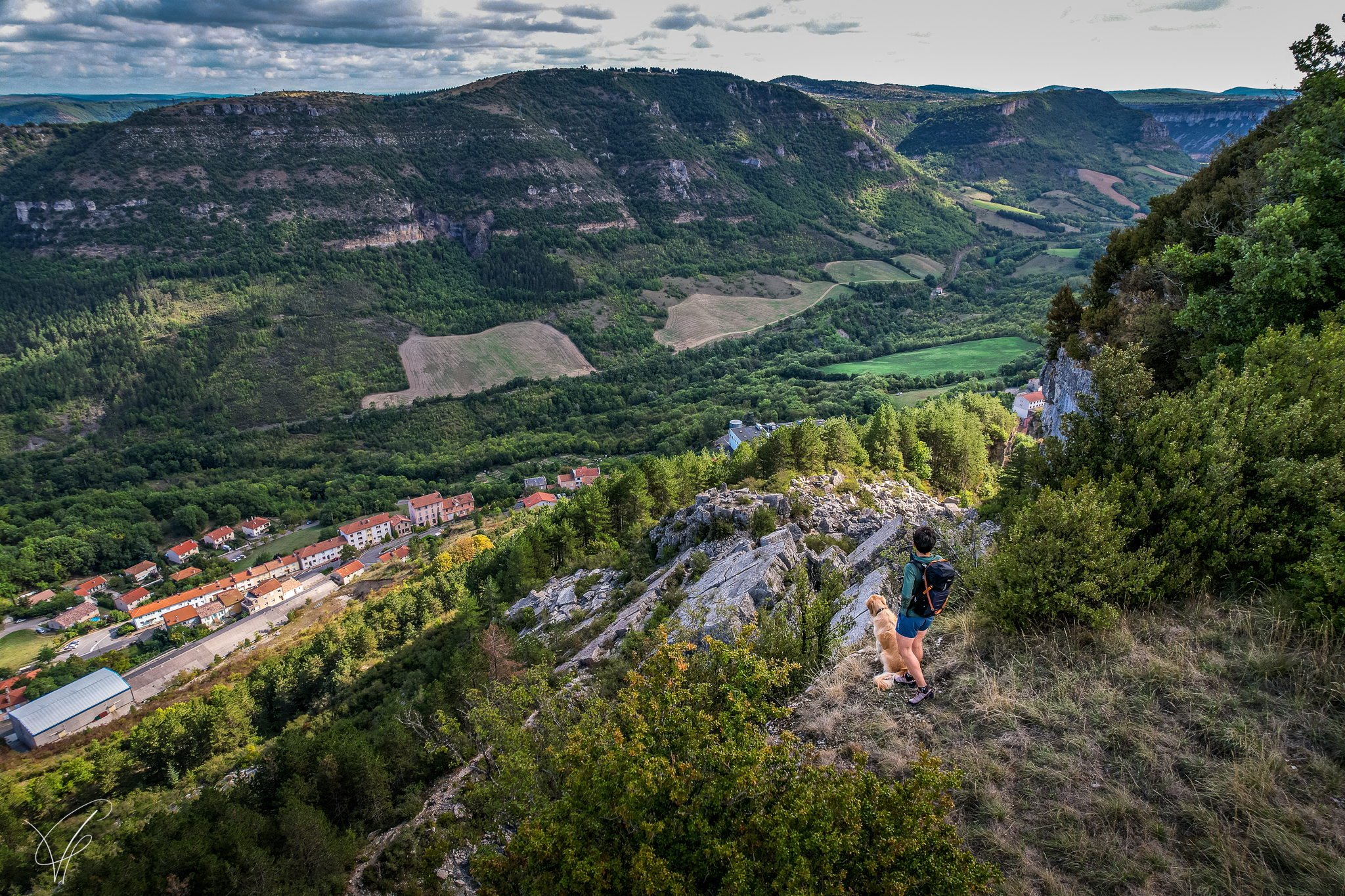 Les éboulis du Combalou