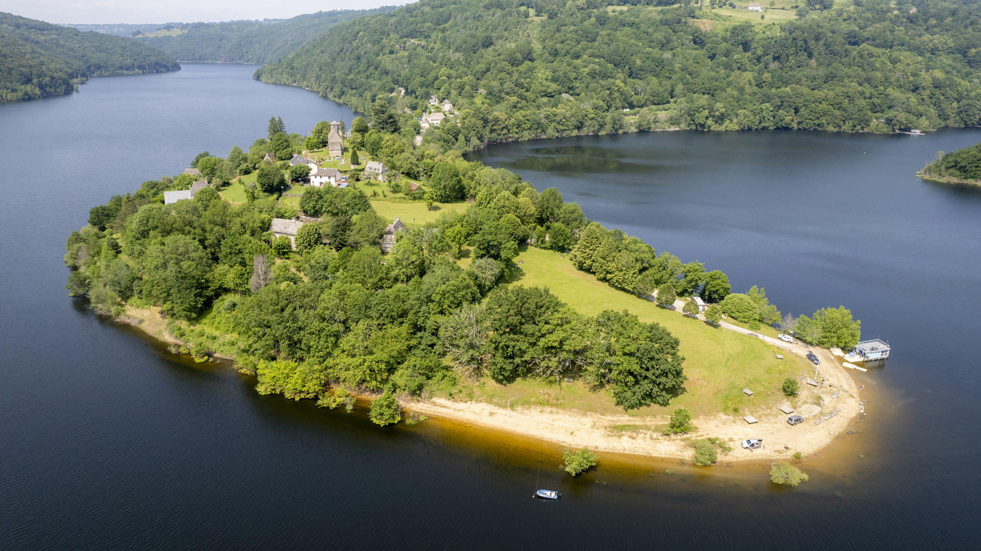 La Presqu'île de Laussac