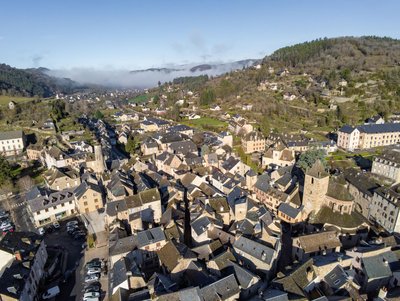 Le village de La Canourgue