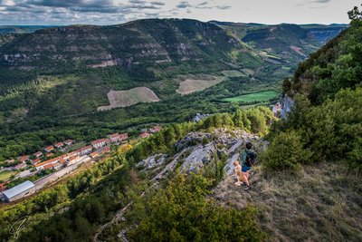 Les éboulis du Combalou